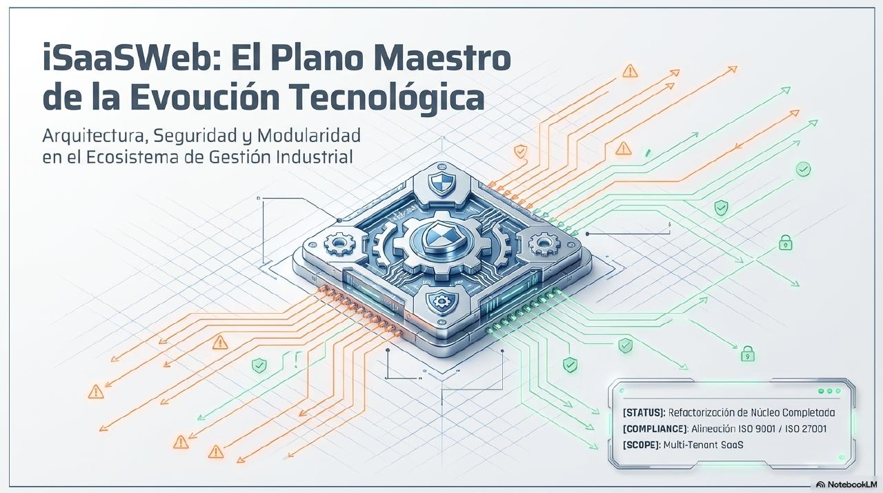 Plano maestro iSaaSWeb, lámina 1