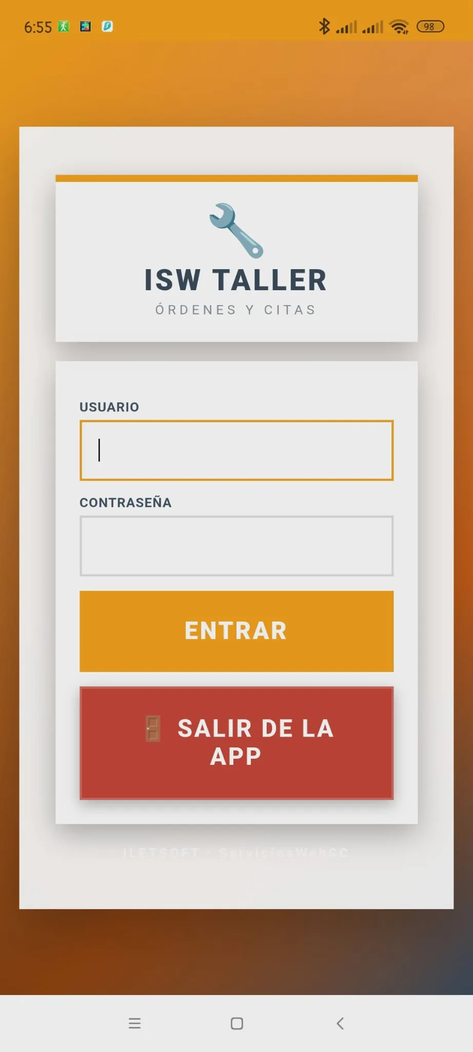 ISW Mobile, nueva cita por matrícula